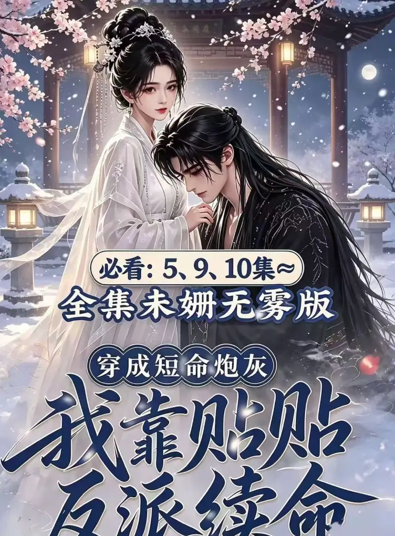 穿书炮灰抱对腿反派怀里好续命-AI漫剧黄果版《穿成短命炮灰，我靠贴贴反派续命》未删减全集完整版-无雾去雾版最新全集百度网盘免费分享